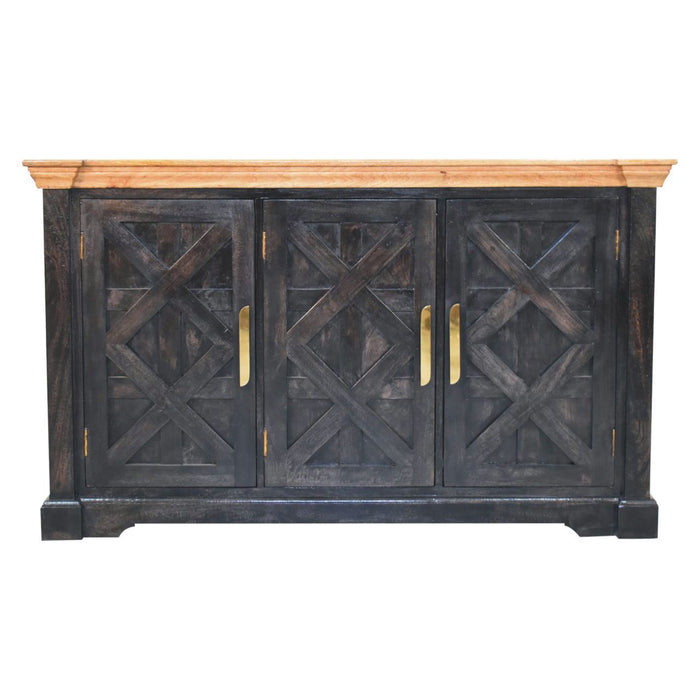 Regal - Rustic Sideboard - Black