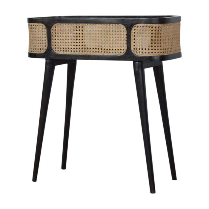 Larissa - Tray Table - Beige / Black