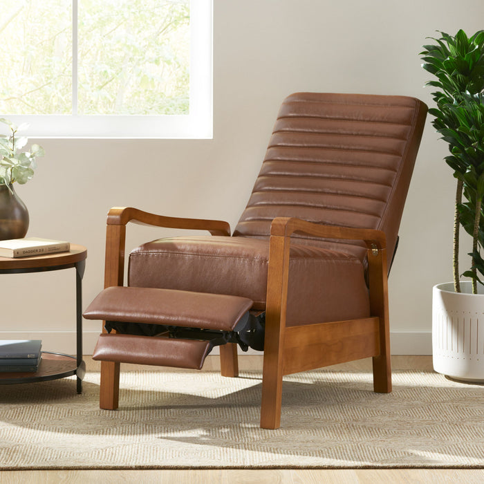 Contemporary Manual Club Recliner