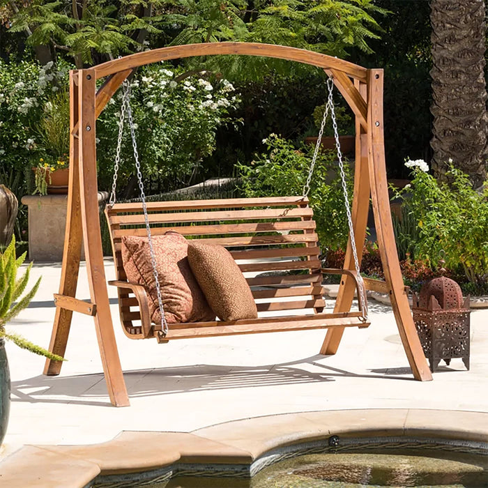 San Juan - Outdoor Swinging Loveseat With Support