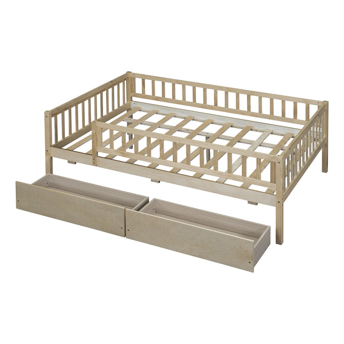 Multi Functional Wooden Daybed Bed