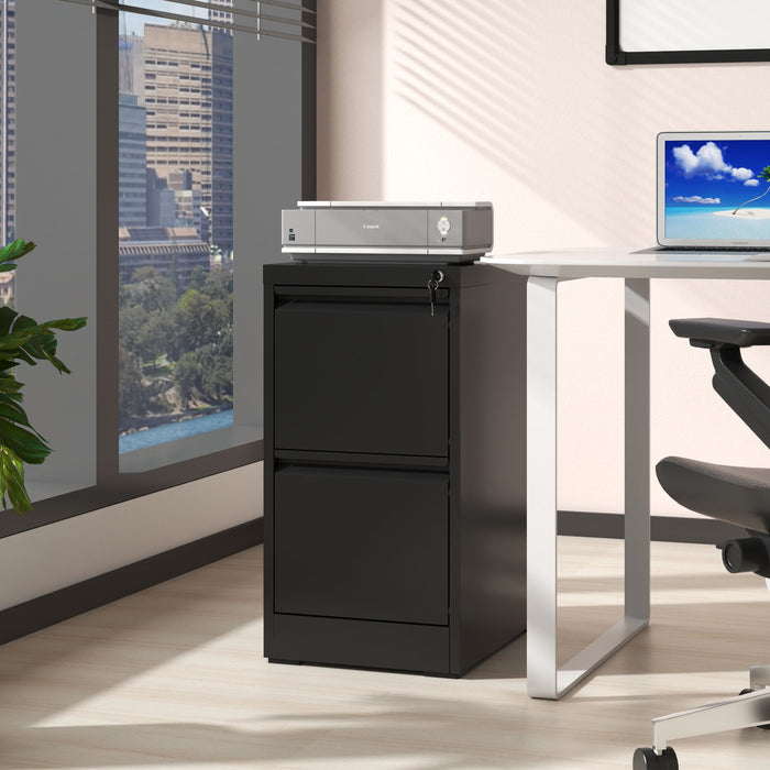 Steel Drawer Vertical File Cabinet With Lock For A4 Legal / Letter Size