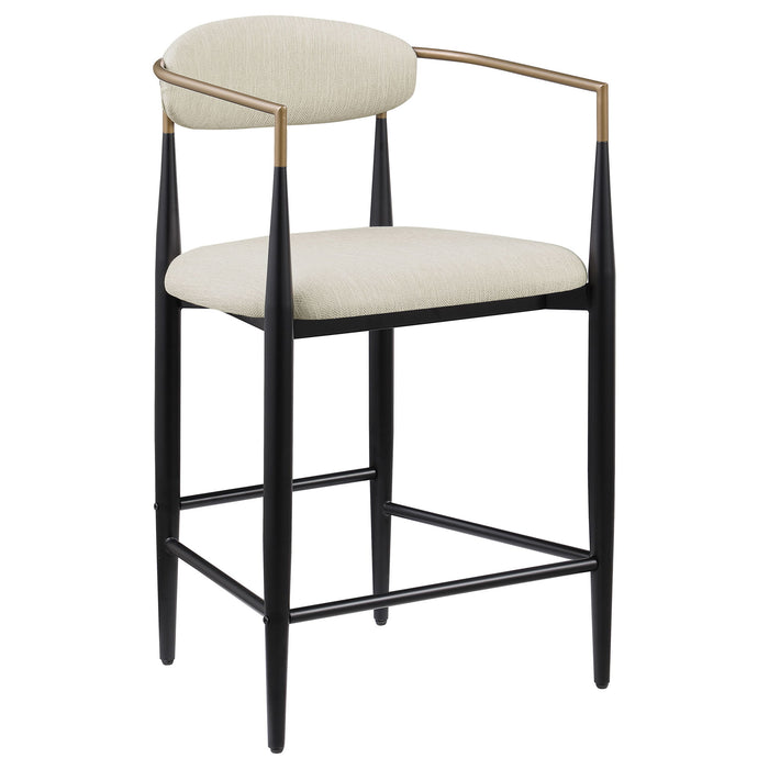 Kirkham - Upholstered Counter (Set of 2) - Beige