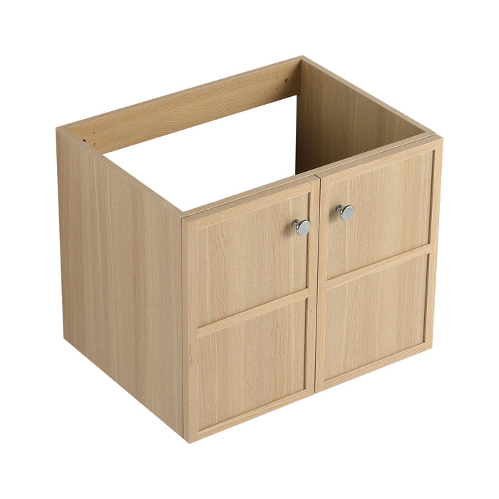 Modern Wall Mounted Bathroom Vanity With Soft Closing Doors