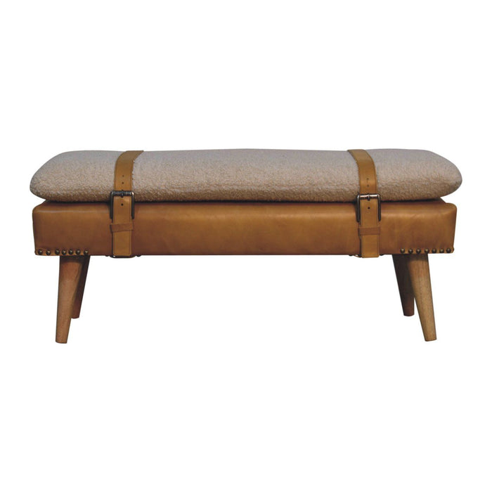 Buffalo - Hide Leather Bench