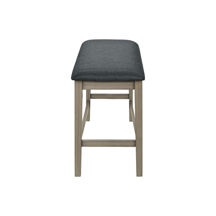 Upholstered Bench With Solid Legs