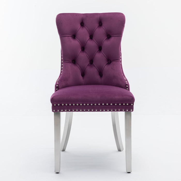 Nikki - Contemporary Upholstered Dining Chair (Set of 2)