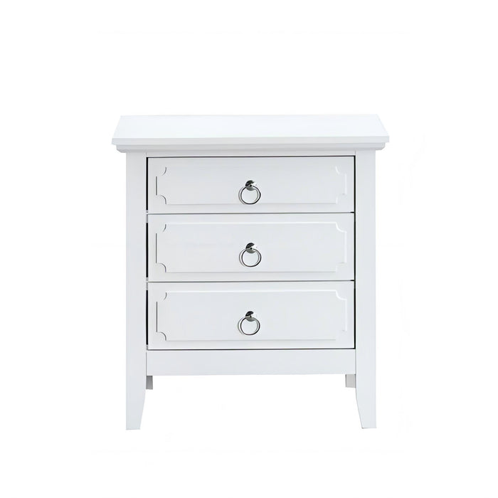 Hammond - 3 Drawer Nightstand - White