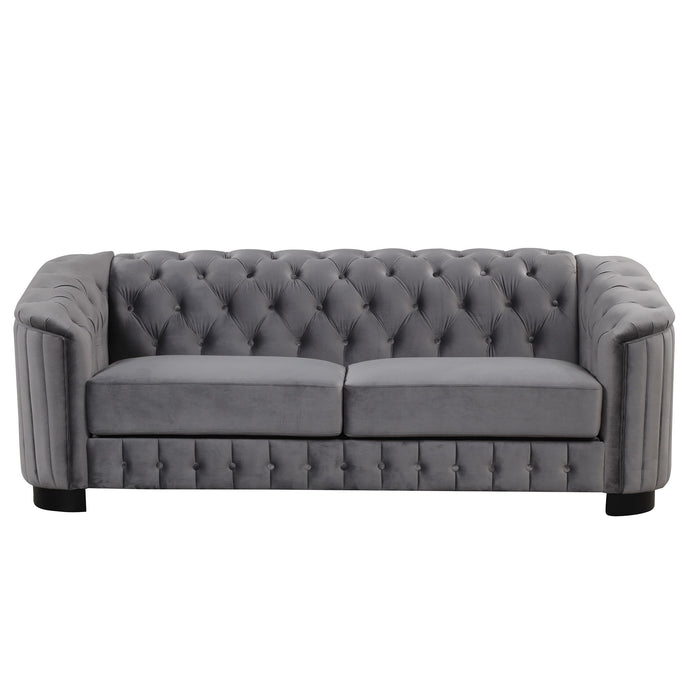 Sofa With Thick Removable Seat Cushion, 3 Seater