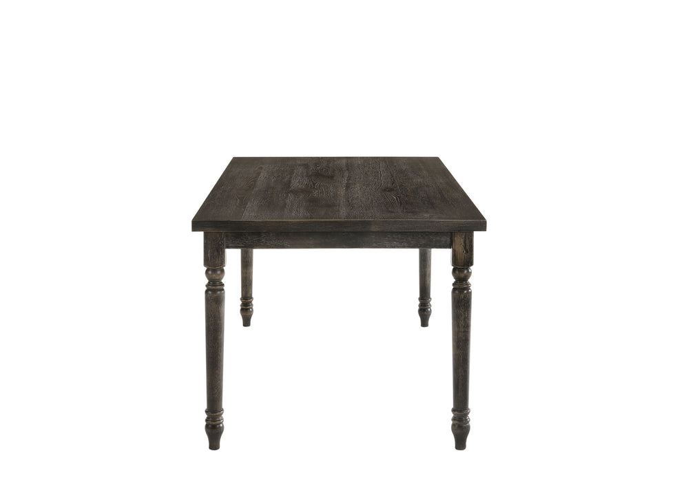 Claudia II - Weathered Dining Table - Gray