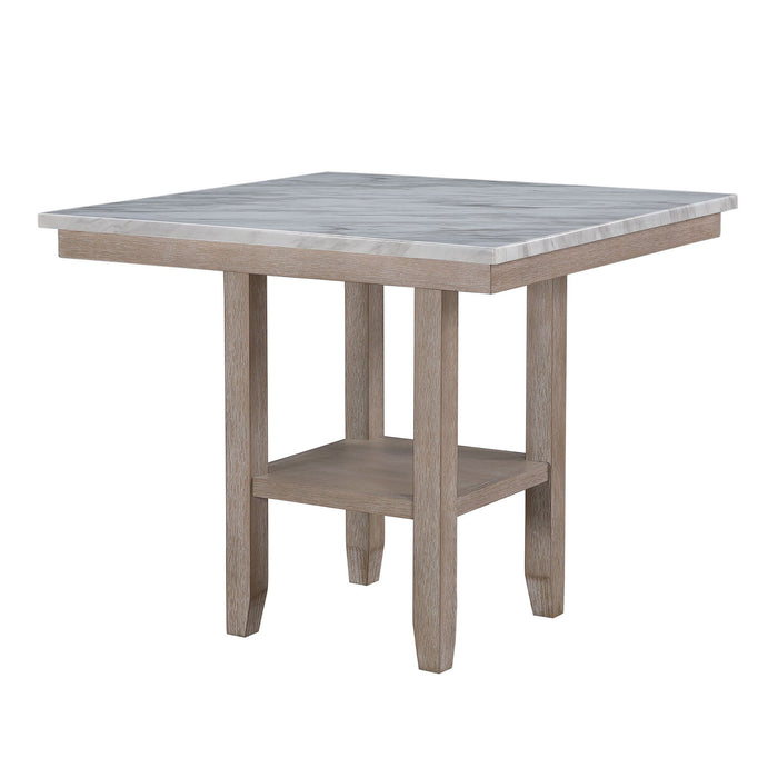 Claui - Bar Table And Bar Stools - Natural