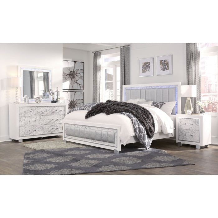 Skye - Marble Chest - White