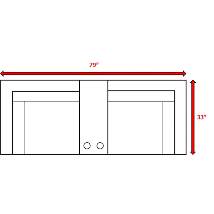 Handcrafted Outdoor Loveseat With Wicker Seating