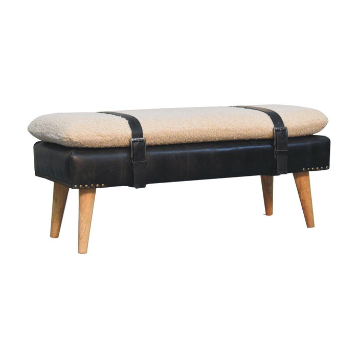 Buffalo - Hide Leather Bench