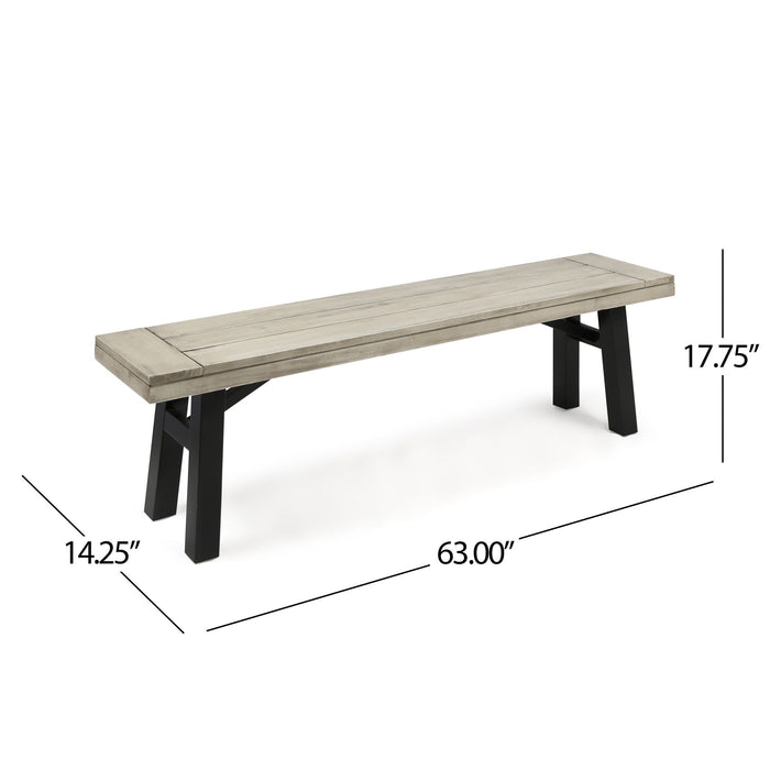 Bettina - Bench - Gray