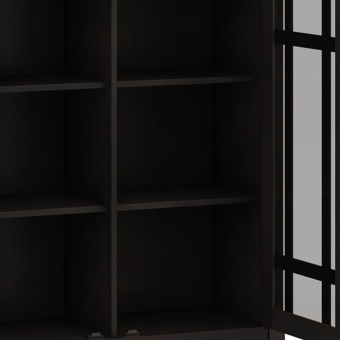 Bedford - Medium Storage Cabinet - Hickory Brown