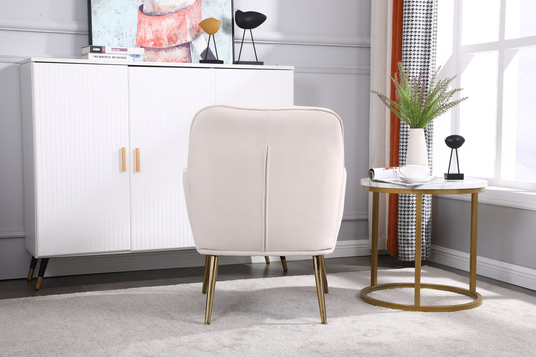 Modern Mid-Century Chair Tufted Sherpa Armchair For Living Room Bedroom Office