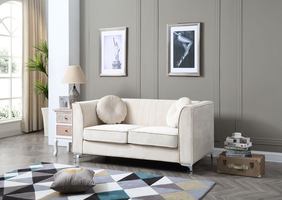 Delray - Micro Suede Loveseat