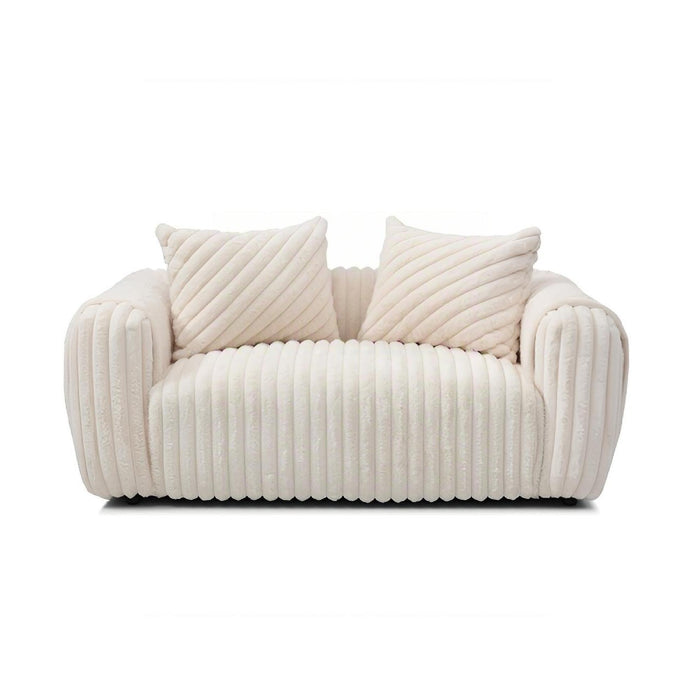Cancun - Loveseat - White