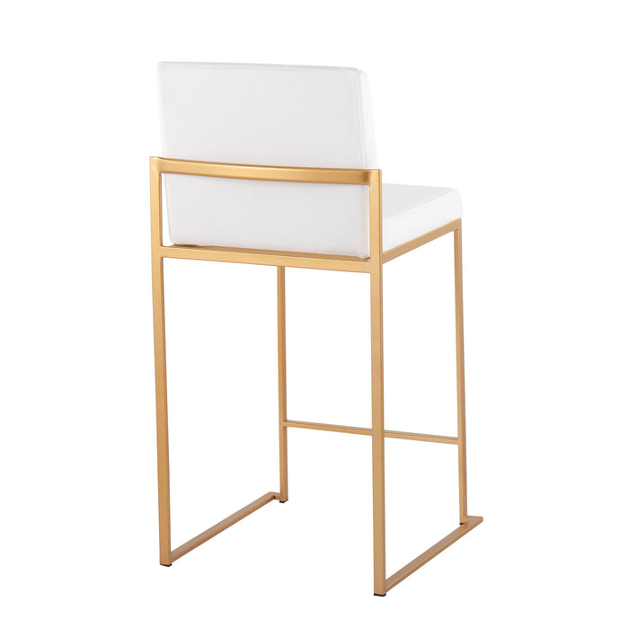 Fuji - Contemporary High Back Stylish Counter Stool