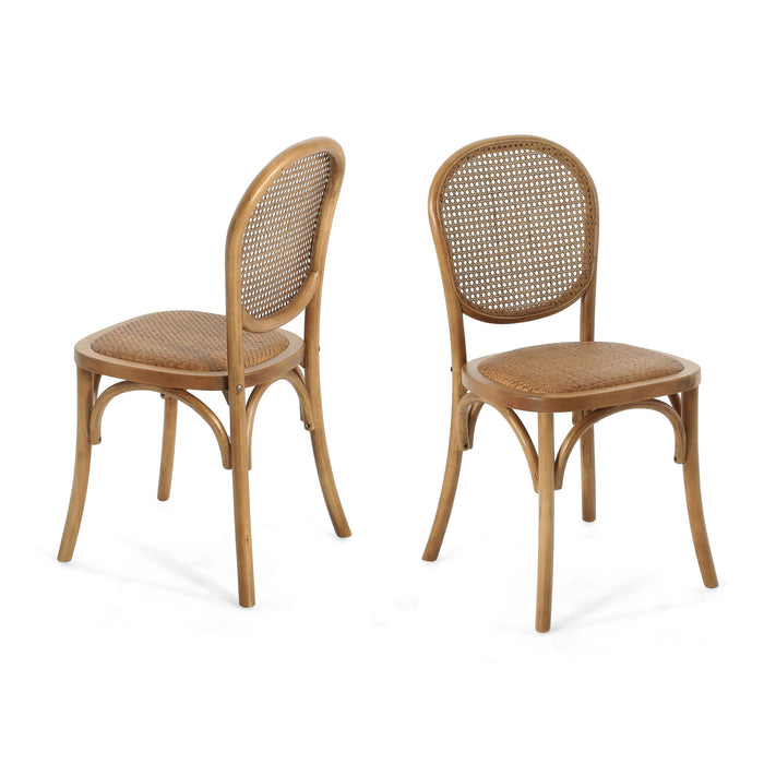 Vintage Style Dining Chairs (Set of 2)