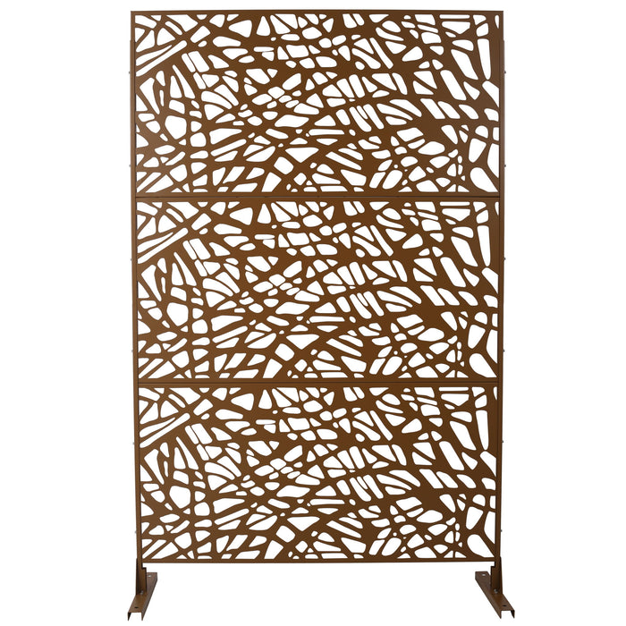Outdoor & Indoor Freestanding Decorative Privacy Screen