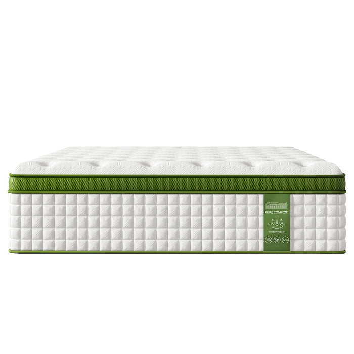 14" Hybrid Mattress With Gel Memory Foam And Pocket Springs