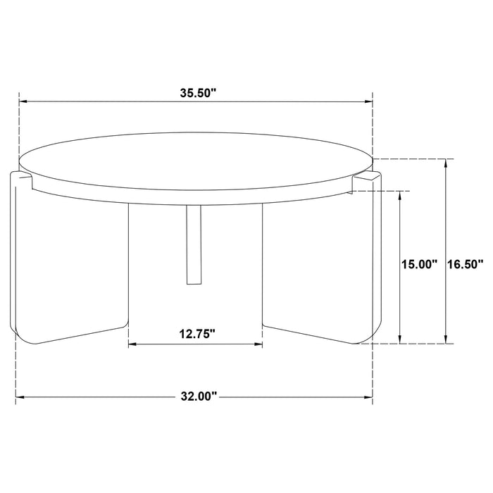 Lansing - 2 Piece Coffee And End Table Set - Black