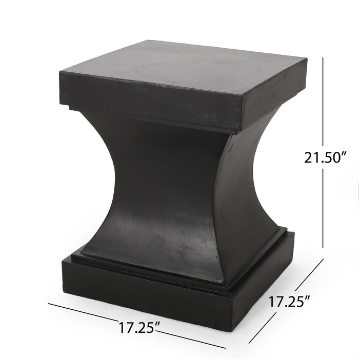 Athena - Modern Side Table With Pedestal Design