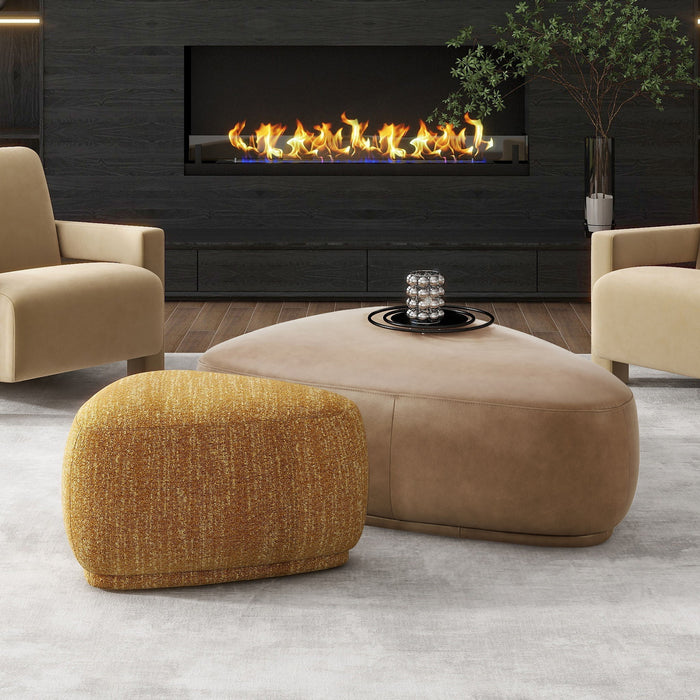 Pebble - Rounded Triangle Cocktail Ottoman