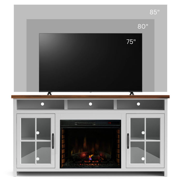 Hampton - Fireplace TV Stand Console