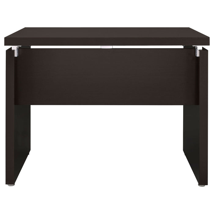 Extension Desk With Floating Top Design - Brown