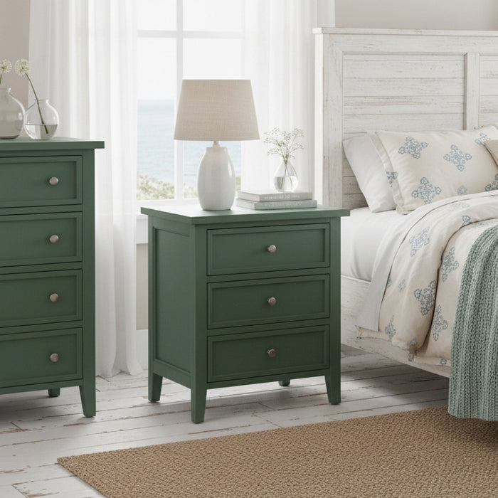 Luca - 3 Drawer Nightstand