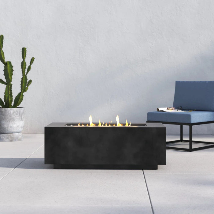 Modern Concrete Design Propane Outdoor Fire Pit Table