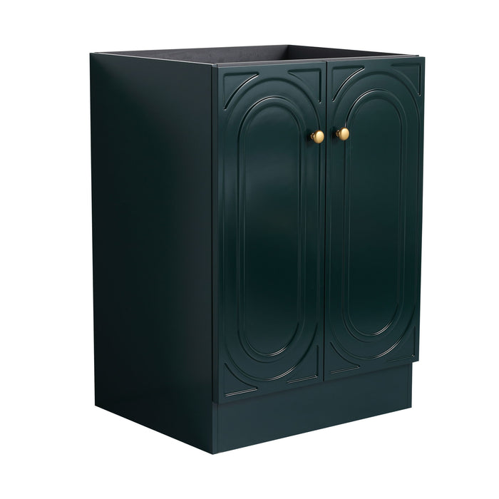 Modern Freestanding Bathroom Vanity With Soft Close Cabinet Doors