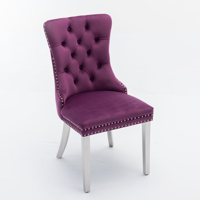 Nikki - Contemporary Upholstered Dining Chair (Set of 2)