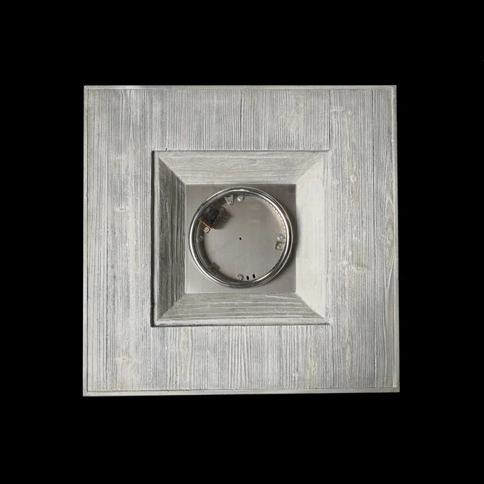 Reinforced - Propane Fire Pit Table - Black / Gray