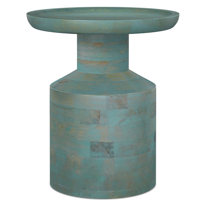 Haynes - Handcrafted Wooden Accent Table