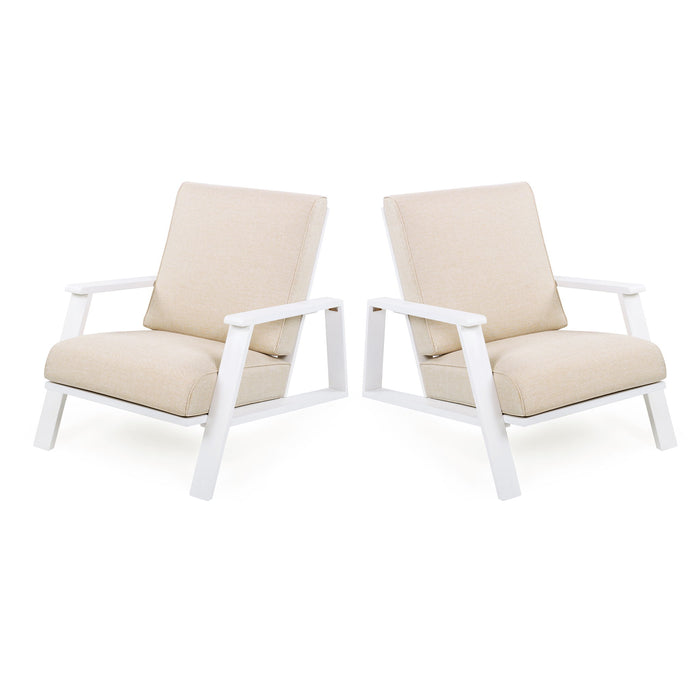 Outdoor Patio Lounge Chair (Set of 2)