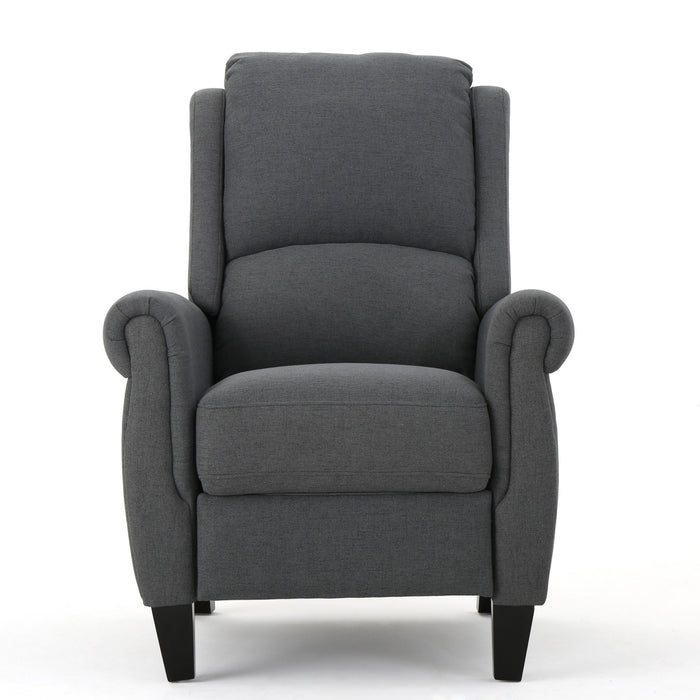 Contemporary Push Back Recliner Chair
