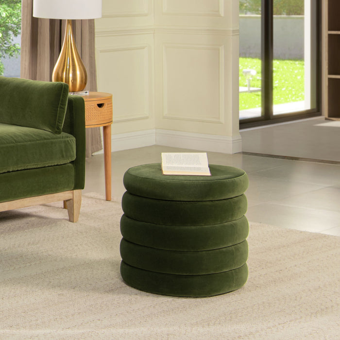 Fuji - Oversized Round Storage Ottoman