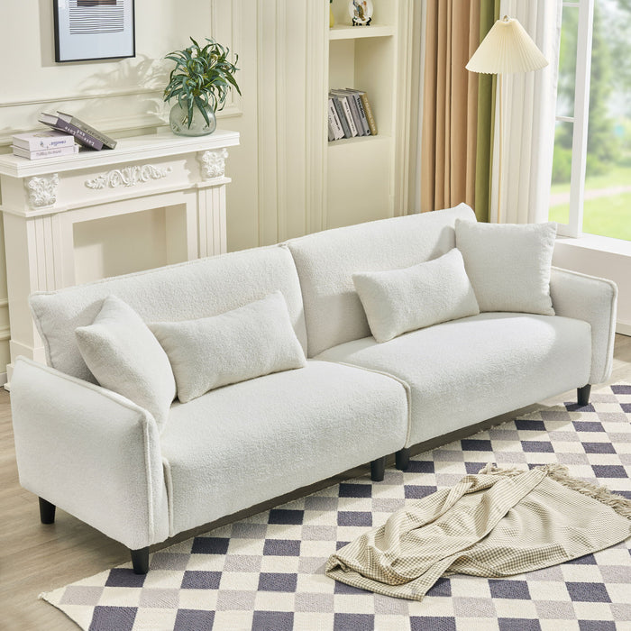 Teddy Velvet Sofa, Soft & Comfortable