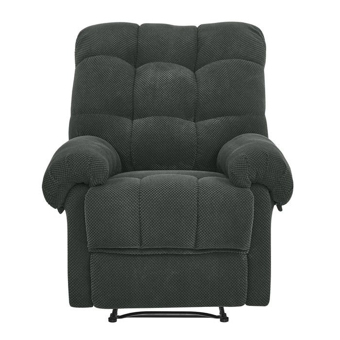 Manual Recliner, Padded Footrest