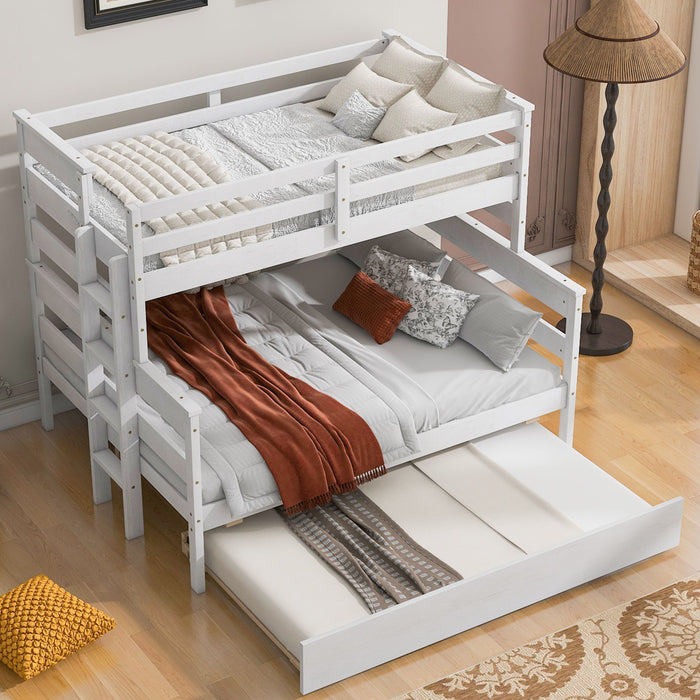Detachable Design Bunk Bed With Ladder