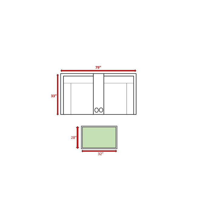 Comfortable Modern Patio Rattan Sectional Set With Cushions