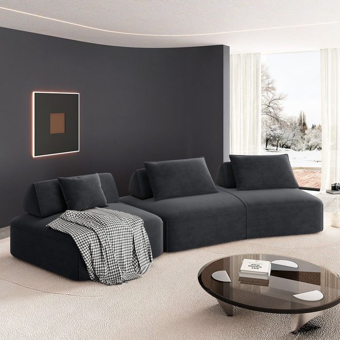Modern Luxury Oversized Modular Sectional Sofa Set