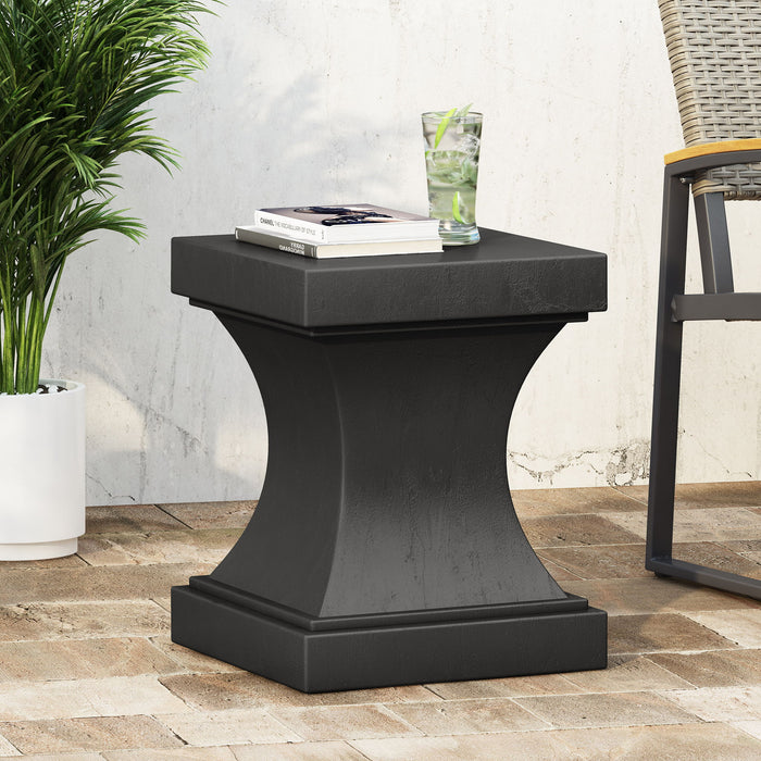 Athena - Modern Side Table With Pedestal Design