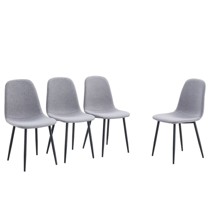 Combined Spoon Chairs, Perfectly Matching Minimalist And Scandinavian Style