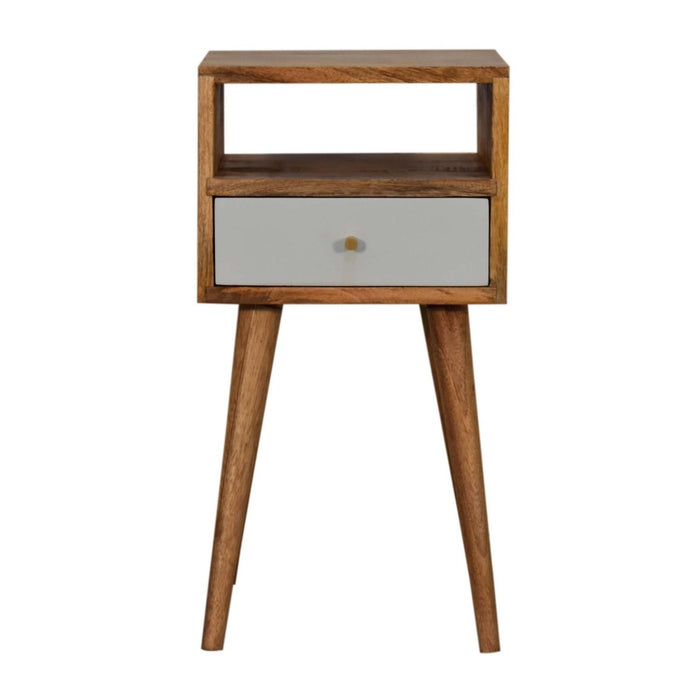 Solid Wood Mini Nightstand