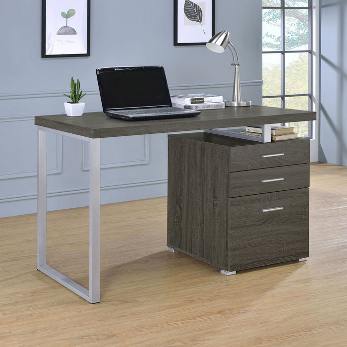 Modern Reversible 3 Drawer Office Computer Desk